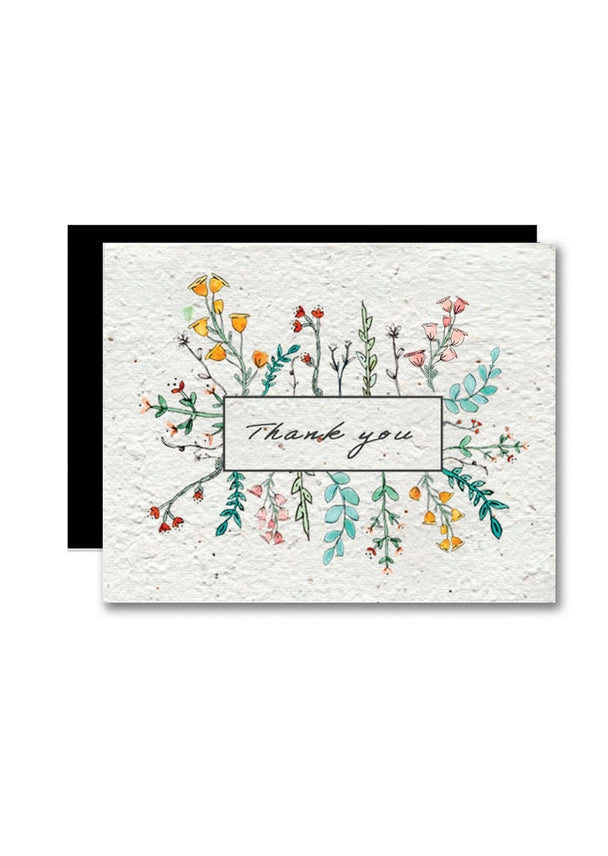Wildflower Seed Greeting Card