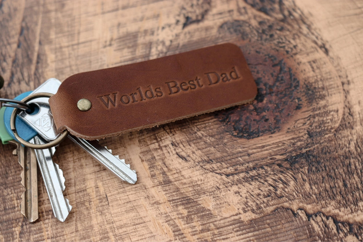 Leather Key Ring