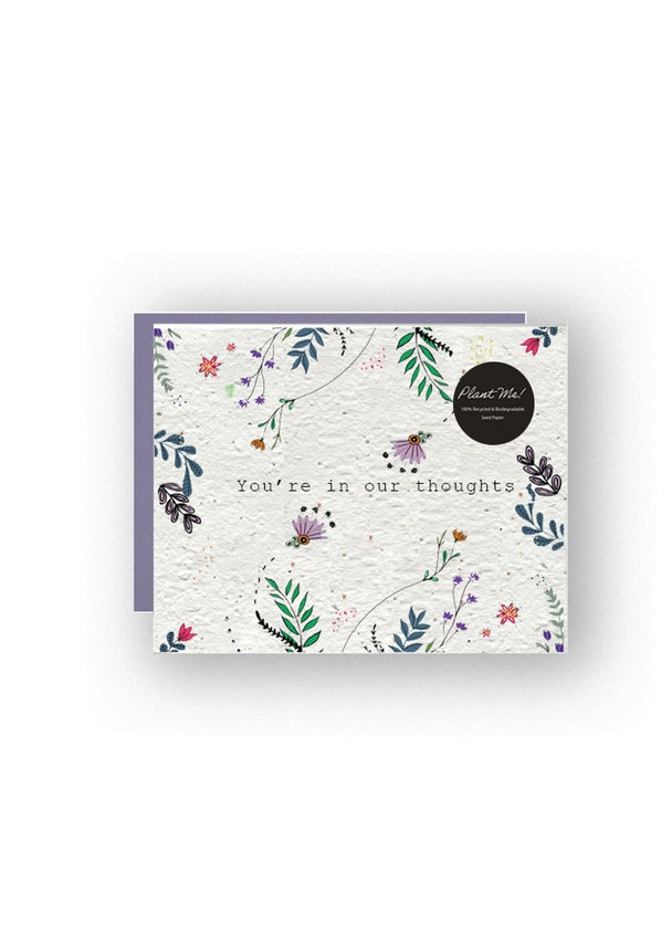 Wildflower Seed Greeting Card